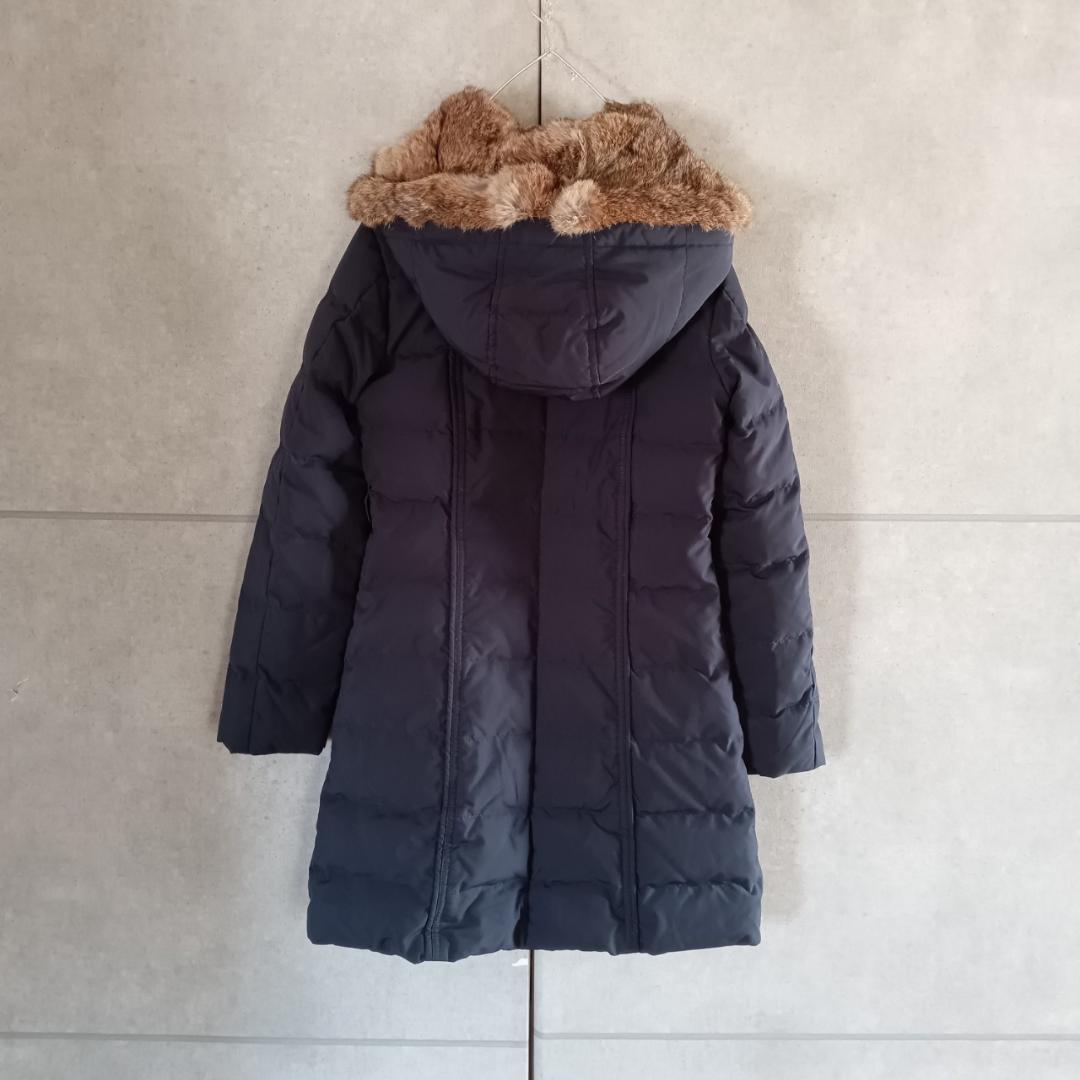 GALLARDA GALANTE ラビットファー　ロング ダウンコート E65