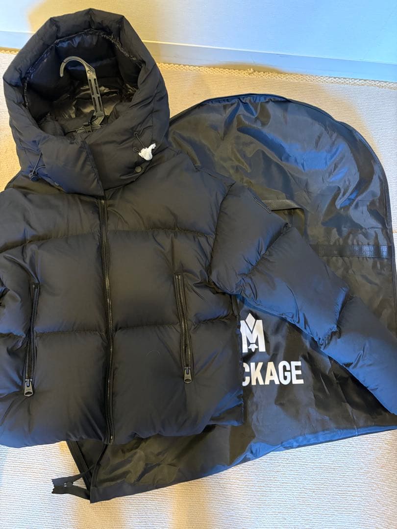 【MACKAGE】TESSY フード付きショートダウンコートxxsサイズブラック