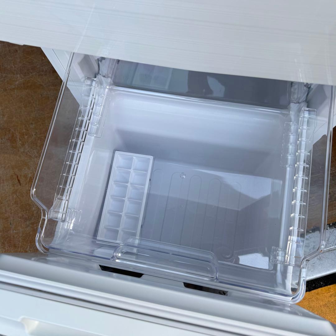 C7712★2021年製美品★シャープ　冷蔵庫　ホワイト 右.左開き　自動霜取り