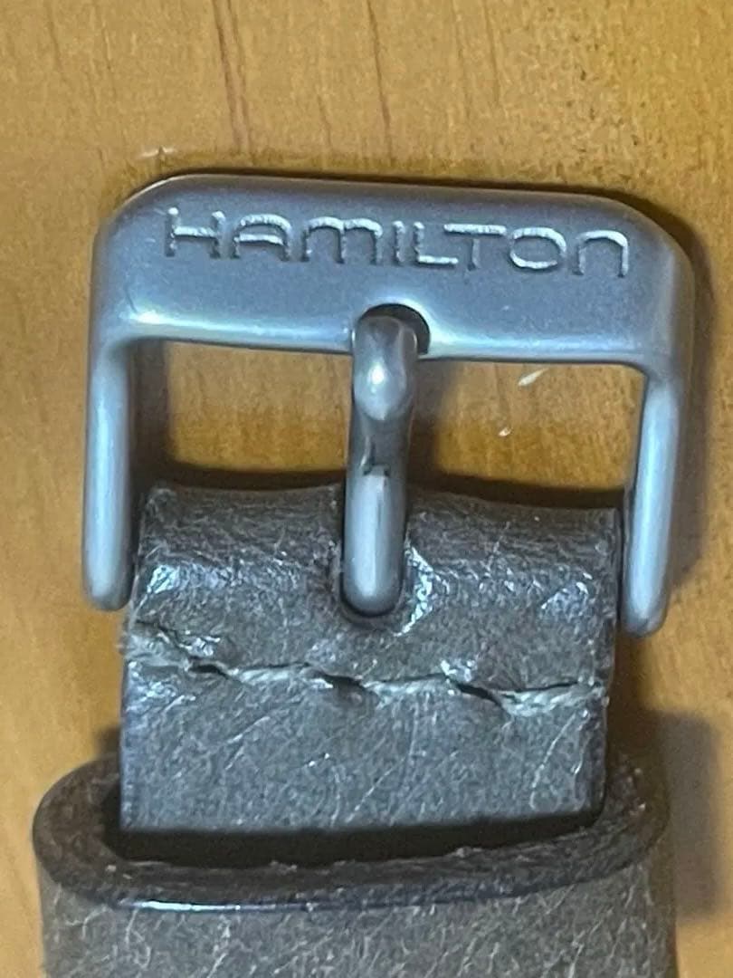 【希少⭐️ビンテージ】HAMILTON KHAKI腕時計 ブラック H683110