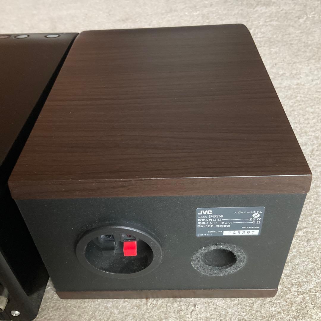 JVC ビクター ミニコンポ　CD iPod CA- EXS1-B