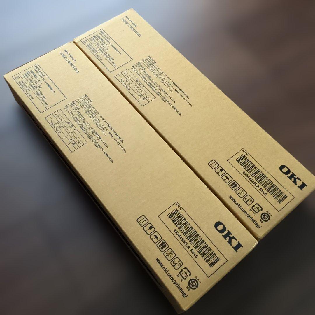 OKI TNR-C3LK2　トナーカートリッジ　ブラック　2本