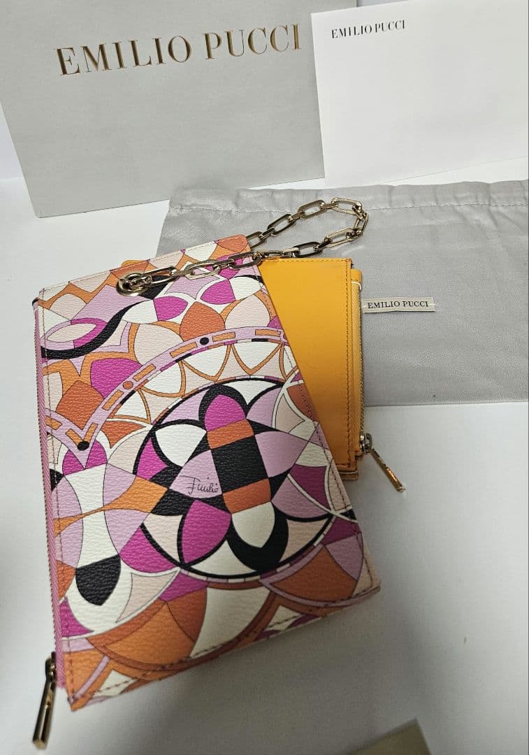 EMILIO PUCCI ポーチ(お札入れ、ケース)