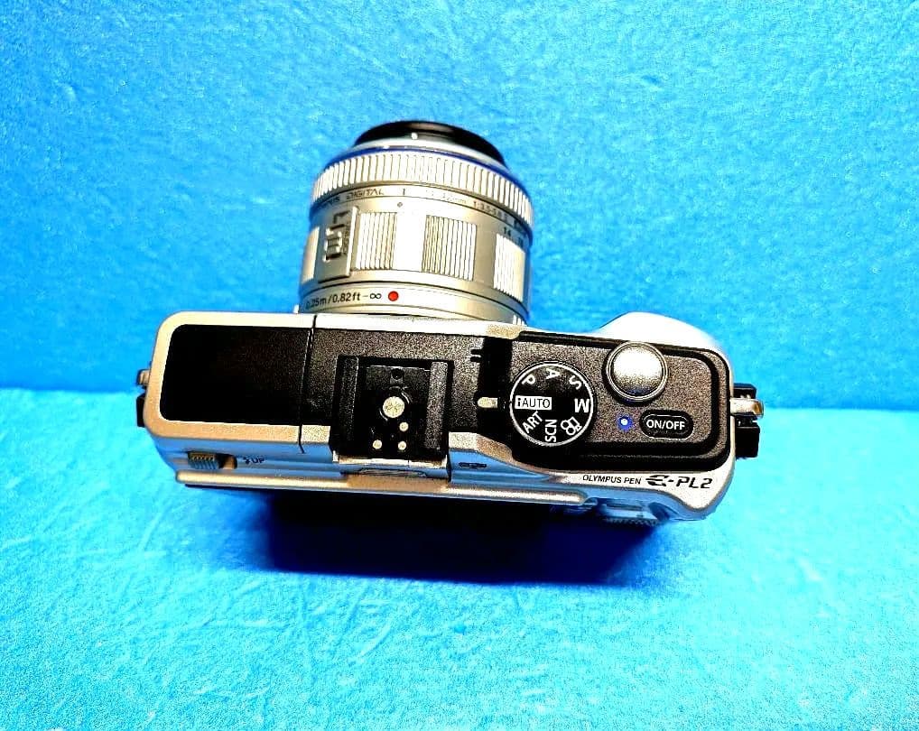 【完動美品】OLYMPUS PEN E-PL2 ミラーレス一眼 標準レンズセット