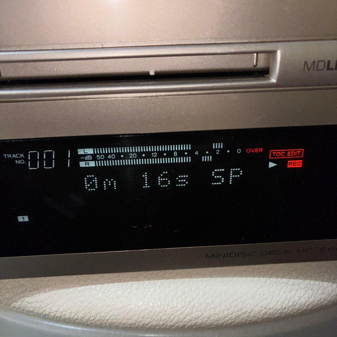 完動品　TEAC MD-5 MK 2 MDデッキ　動作良好です