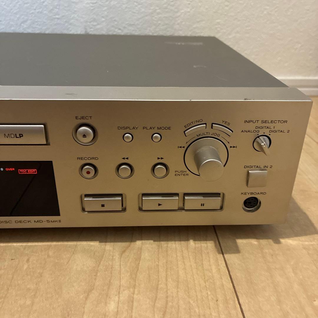 完動品　TEAC MD-5 MK 2 MDデッキ　動作良好です