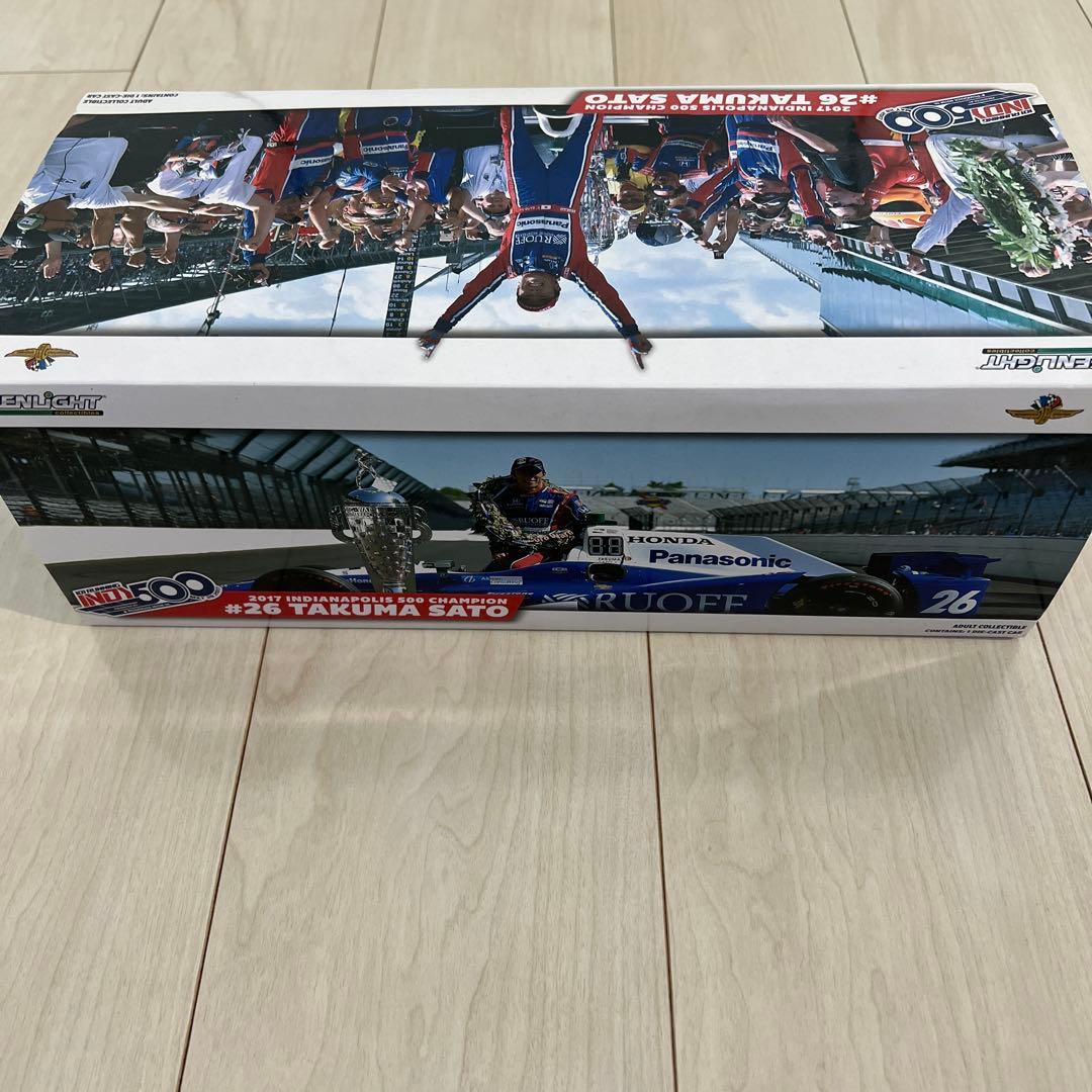 新品　#26 TAKUMA SATO 2017 INDIANAPOLIS 500