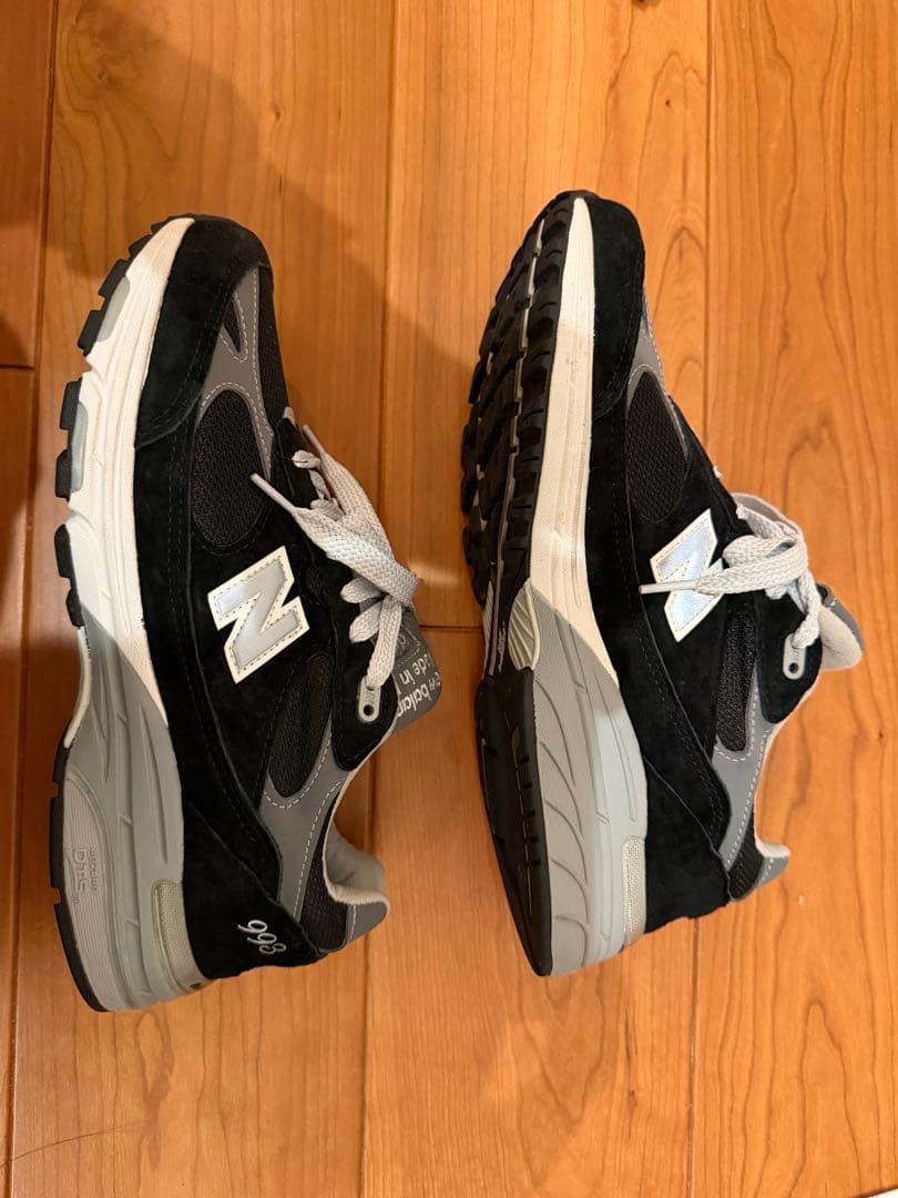 New Balance 993 Made in USA 黒/グレー