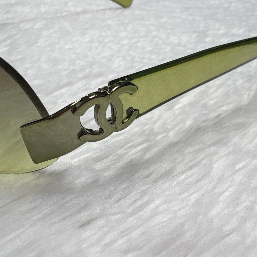 シャネル 4037ココマーク サングラス グリーン 59□15