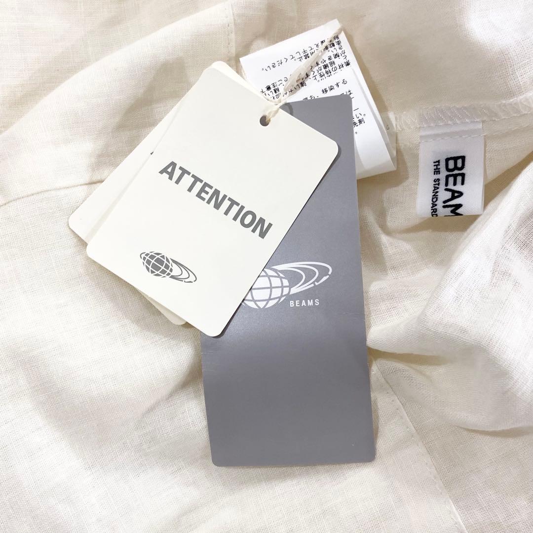 新品未使用 BEAMS BOY コットンリネンカシュクール キャミソールブラウス