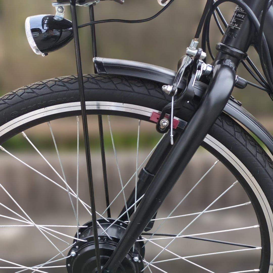 PELTECH 電動アシスト自転車　外装6段 27.5インチ ブラック