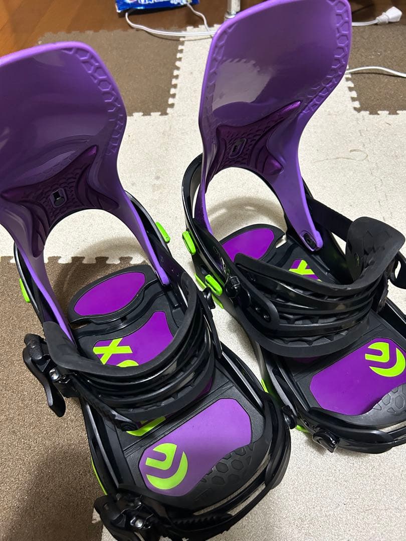 FLUX CV ビンディング M パープル 23-24