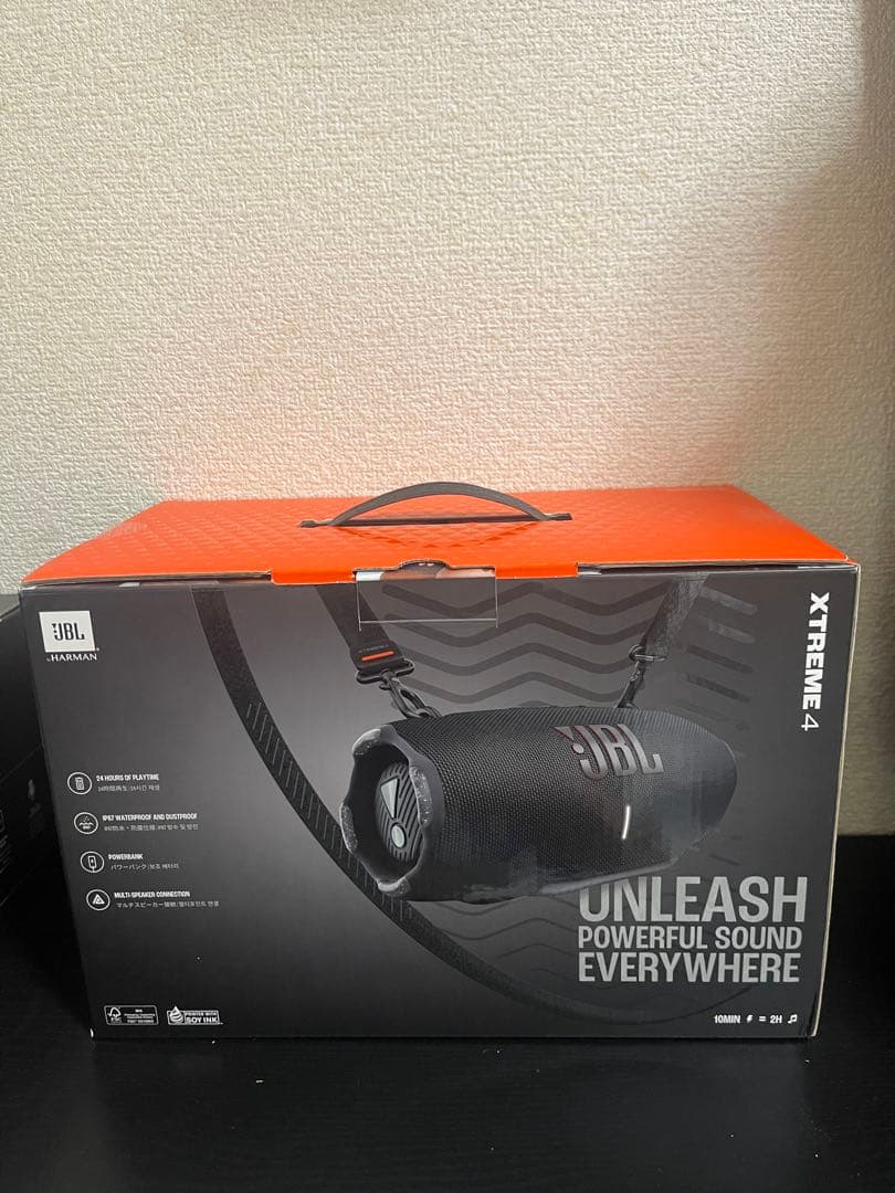 新品未使用 JBL XTREME 4 ワイヤレススピーカー ブラック