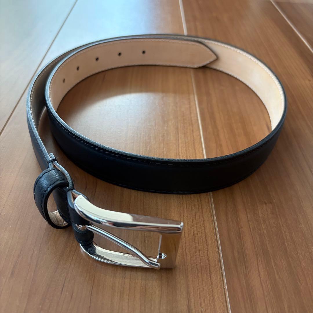 美品　ホワイトハウスコックス ベルトB.1859 ブラック　イタリア製
