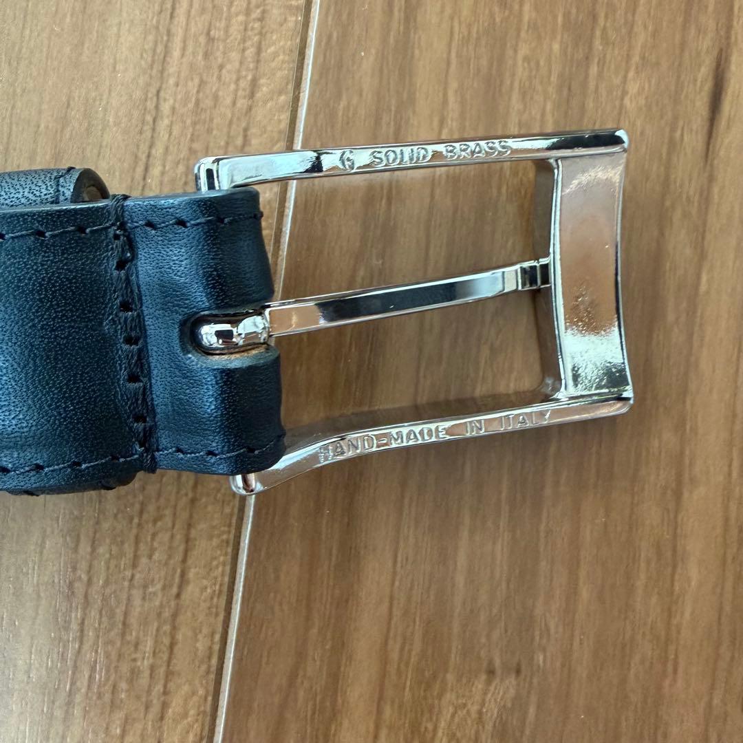 美品　ホワイトハウスコックス ベルトB.1859 ブラック　イタリア製