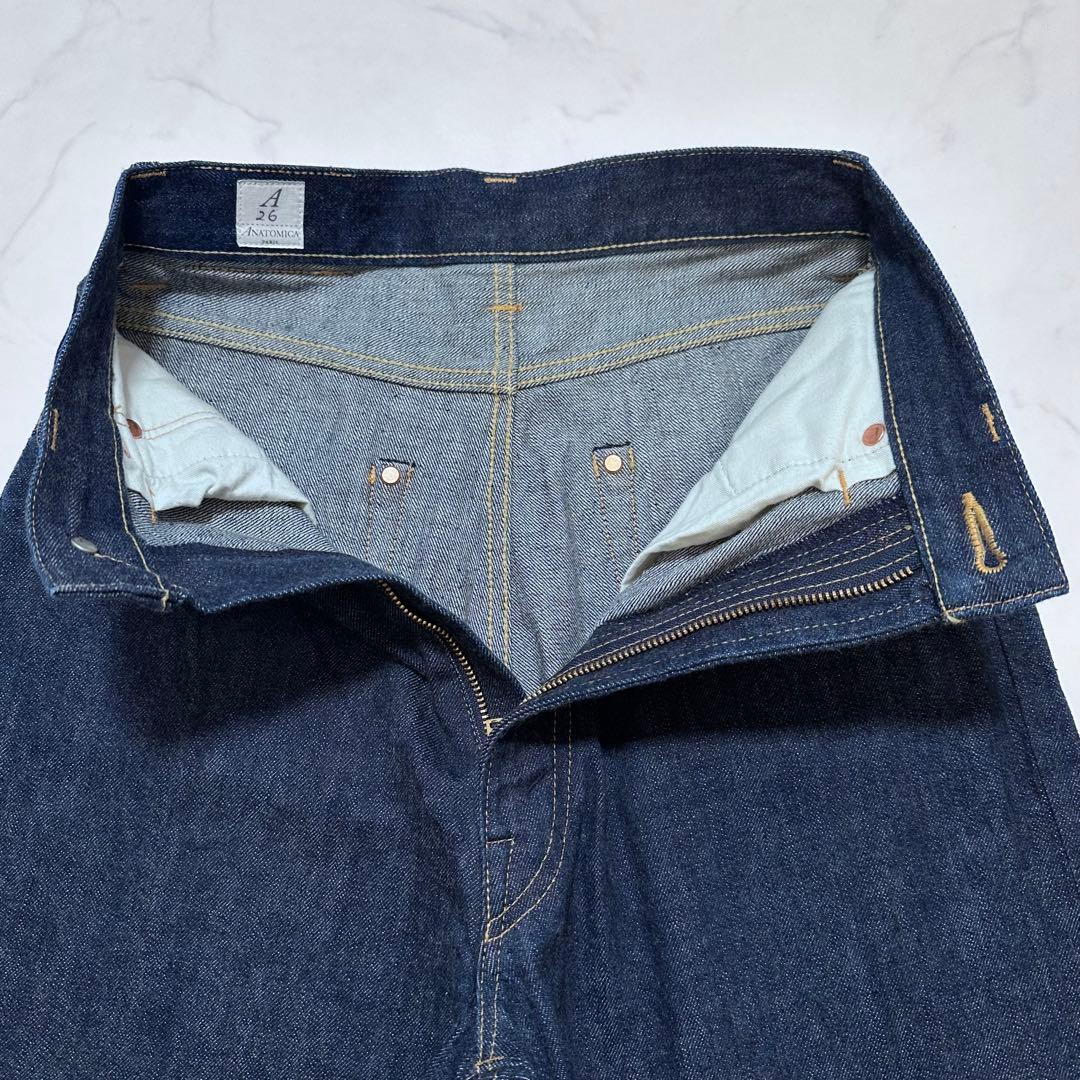 L相当 26✨アナトミカ 618 Marilyn 1 ハイウエスト デニムパンツ