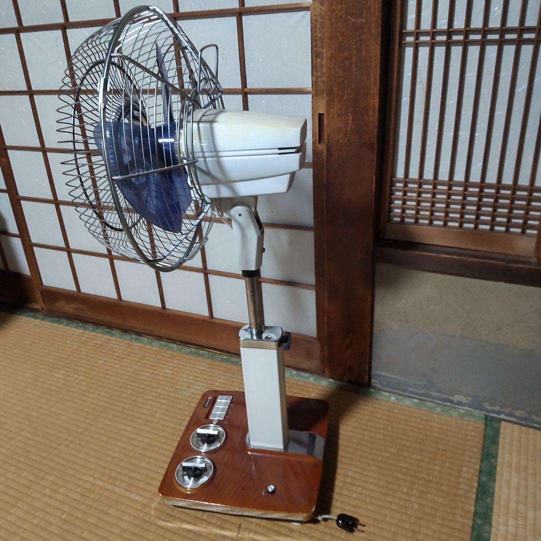 【昭和レトロ】HITACHI 扇風機 　H-636形　1969年製【ジャンク品】