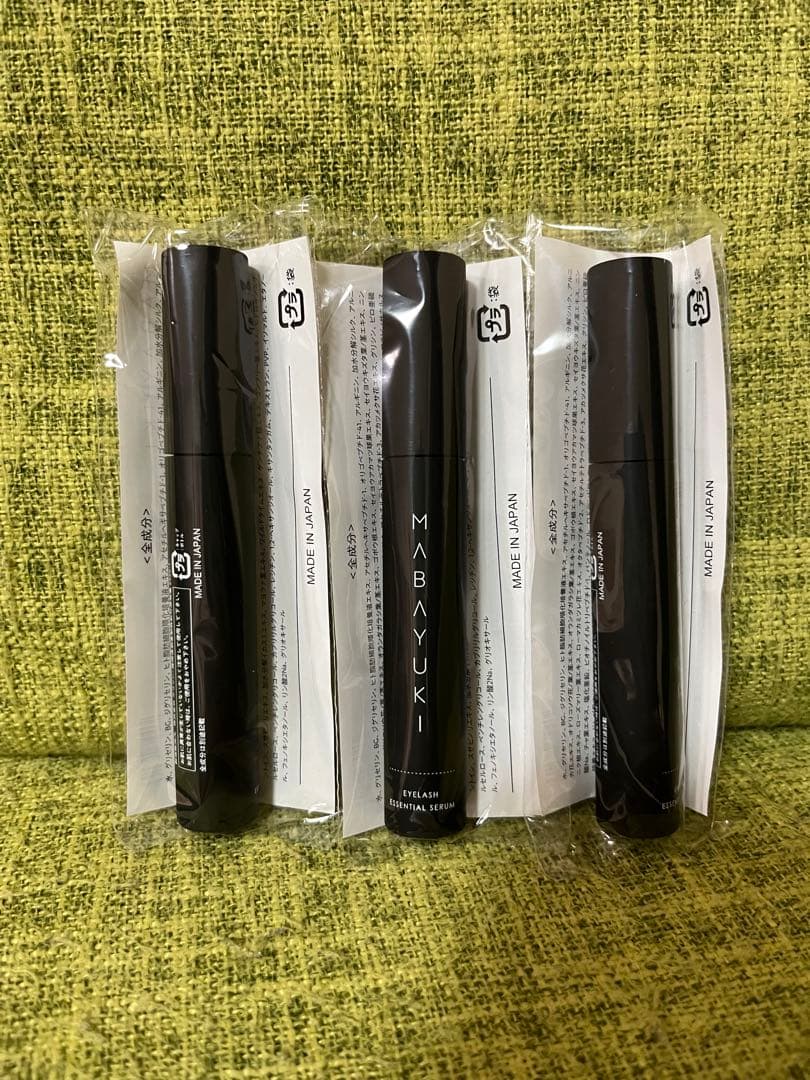 MABAYUKI マスカラ 3本セット 3.5ml