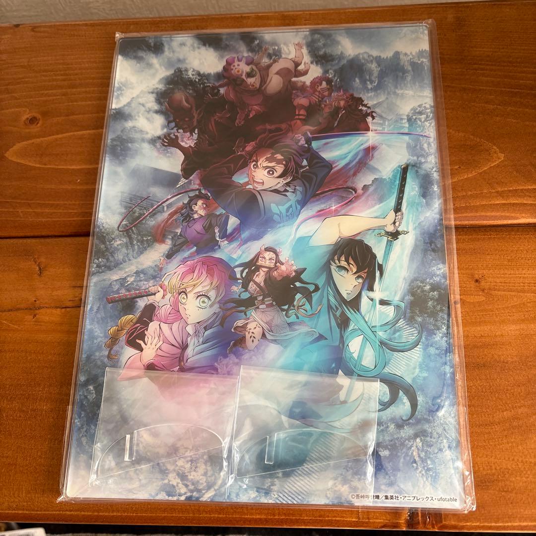 鬼滅の刃　キービジュアルアクリルボード　刀鍛冶の里編他　6枚セット