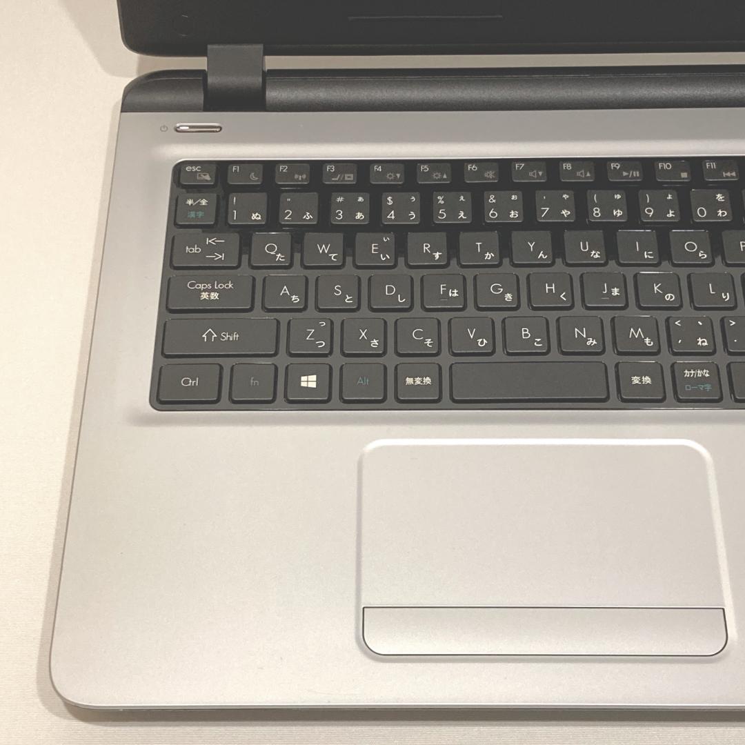 初心者✨快適・カメラ付・DVD✨シルバー✨すぐ使えるノートパソコン◇T389-2