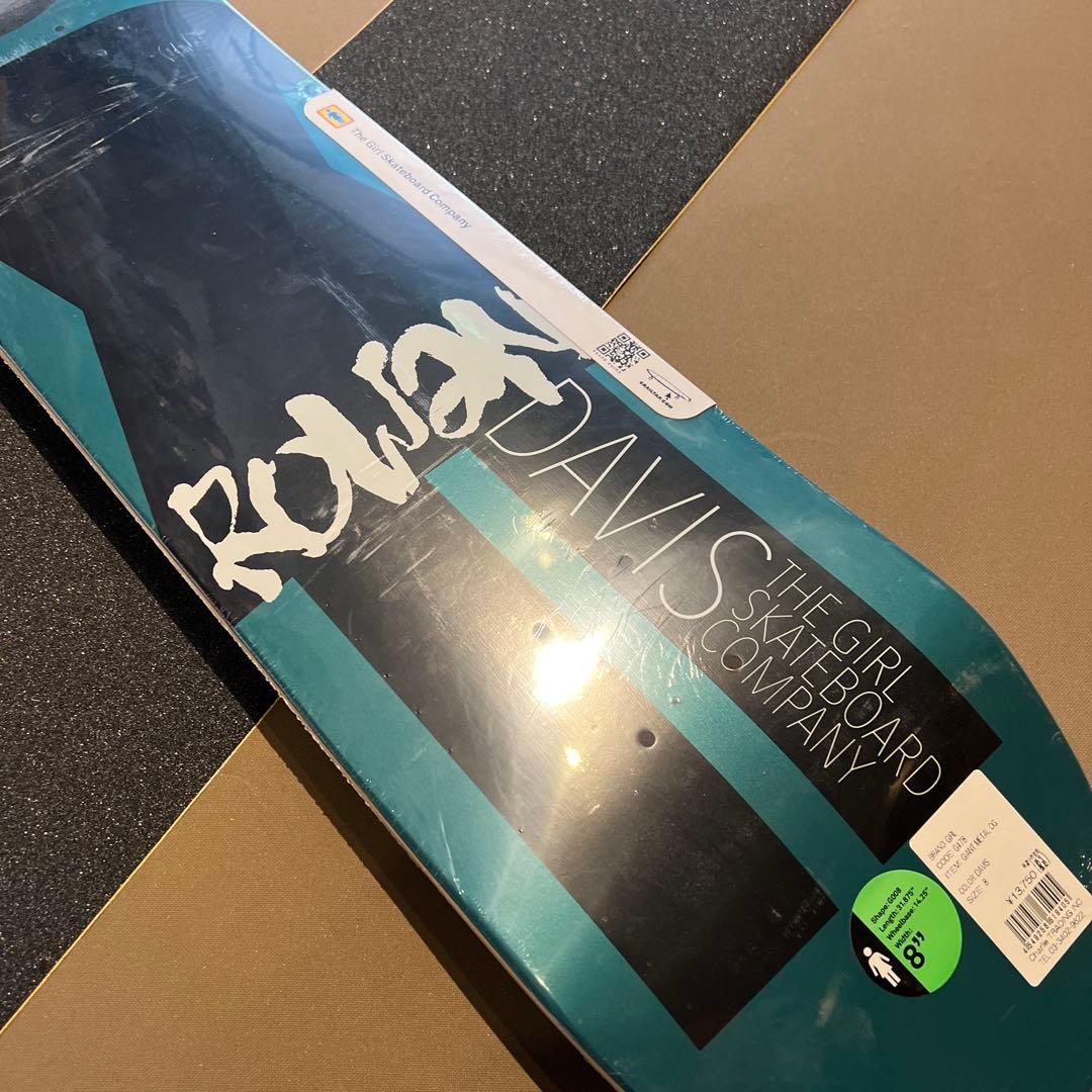 デッキテープ付き！　GIRL 8.0インチ　スケボー