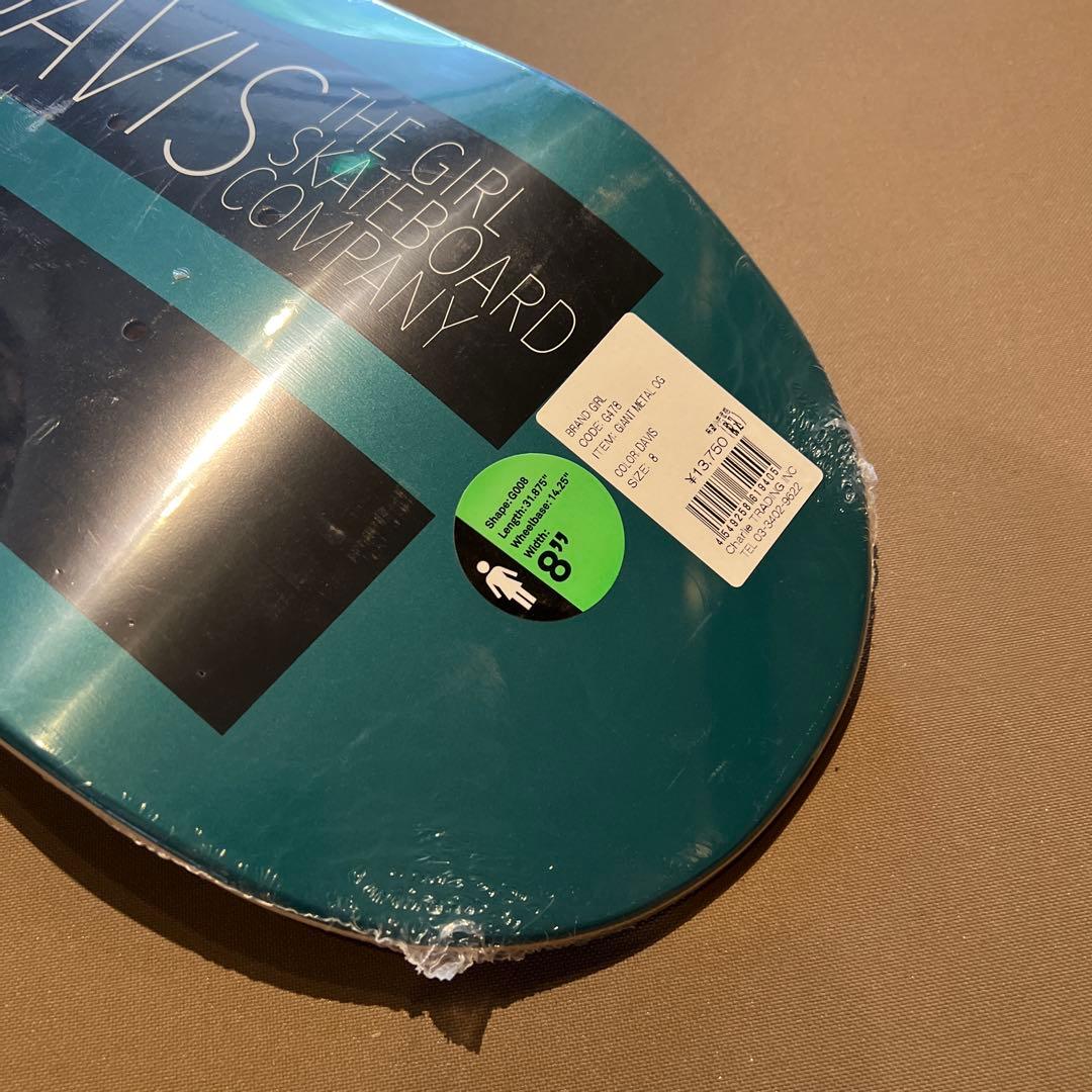 デッキテープ付き！　GIRL 8.0インチ　スケボー