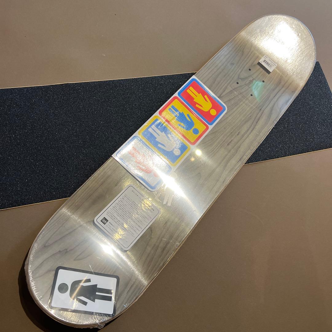 デッキテープ付き！　GIRL 8.0インチ　スケボー