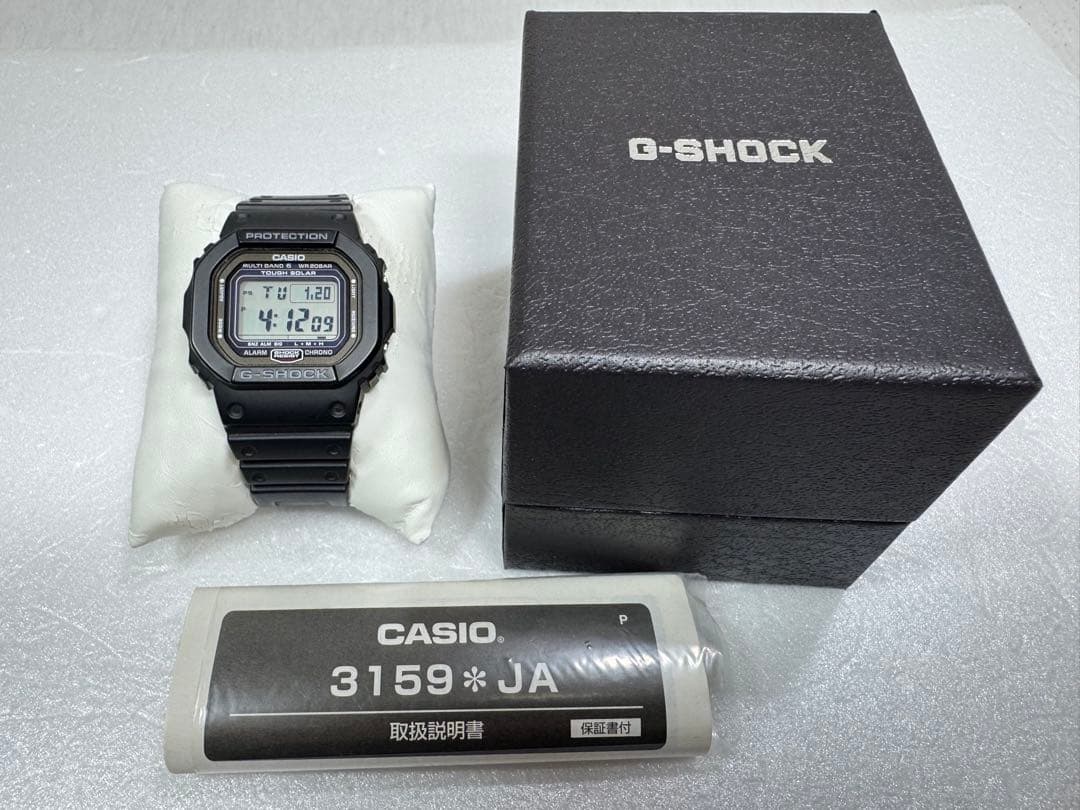 カシオ　Gショック　GW-5000 スクリューバック　日本製