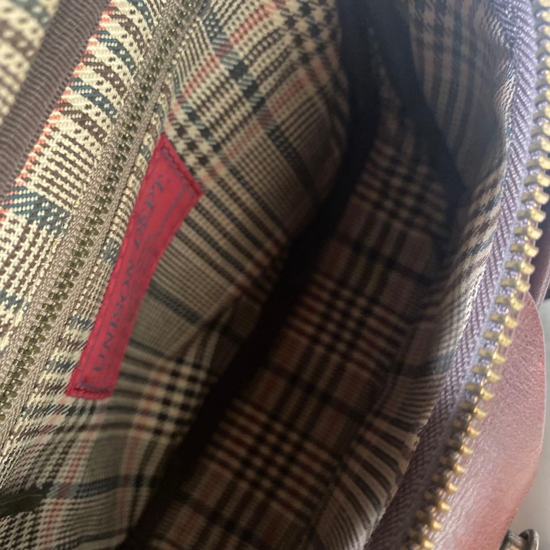 UNISON DEPT レザー ウエストバッグ　ボディバッグ　ユニゾンデプト