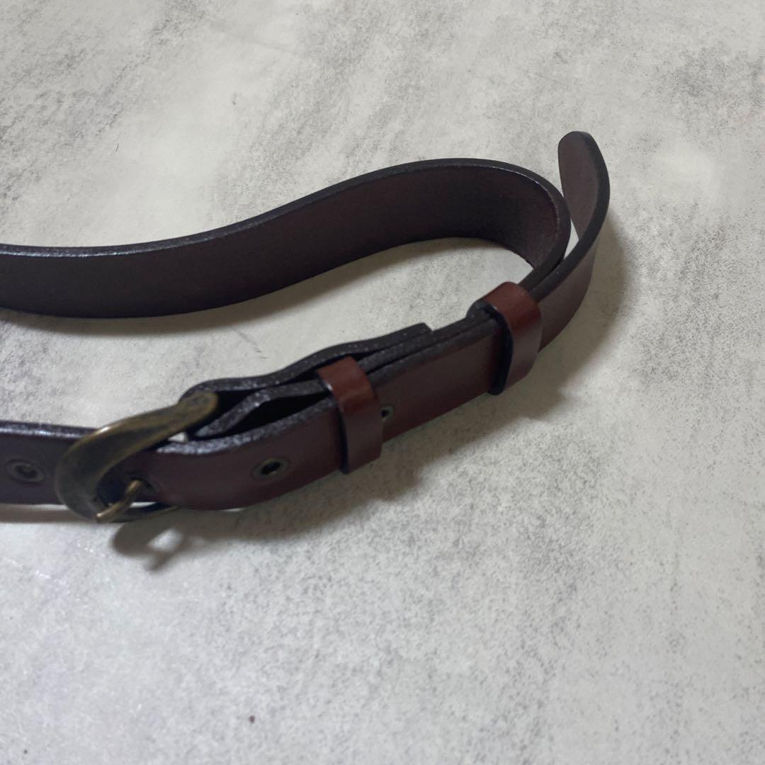 UNISON DEPT レザー ウエストバッグ　ボディバッグ　ユニゾンデプト