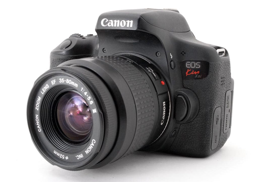 デジタル一眼レフカメラcanon kiss x8i/CANON EF 38-80