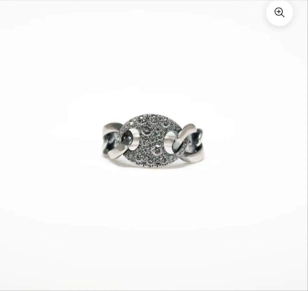 【hum】HUMETE PAVE RING (約9号)