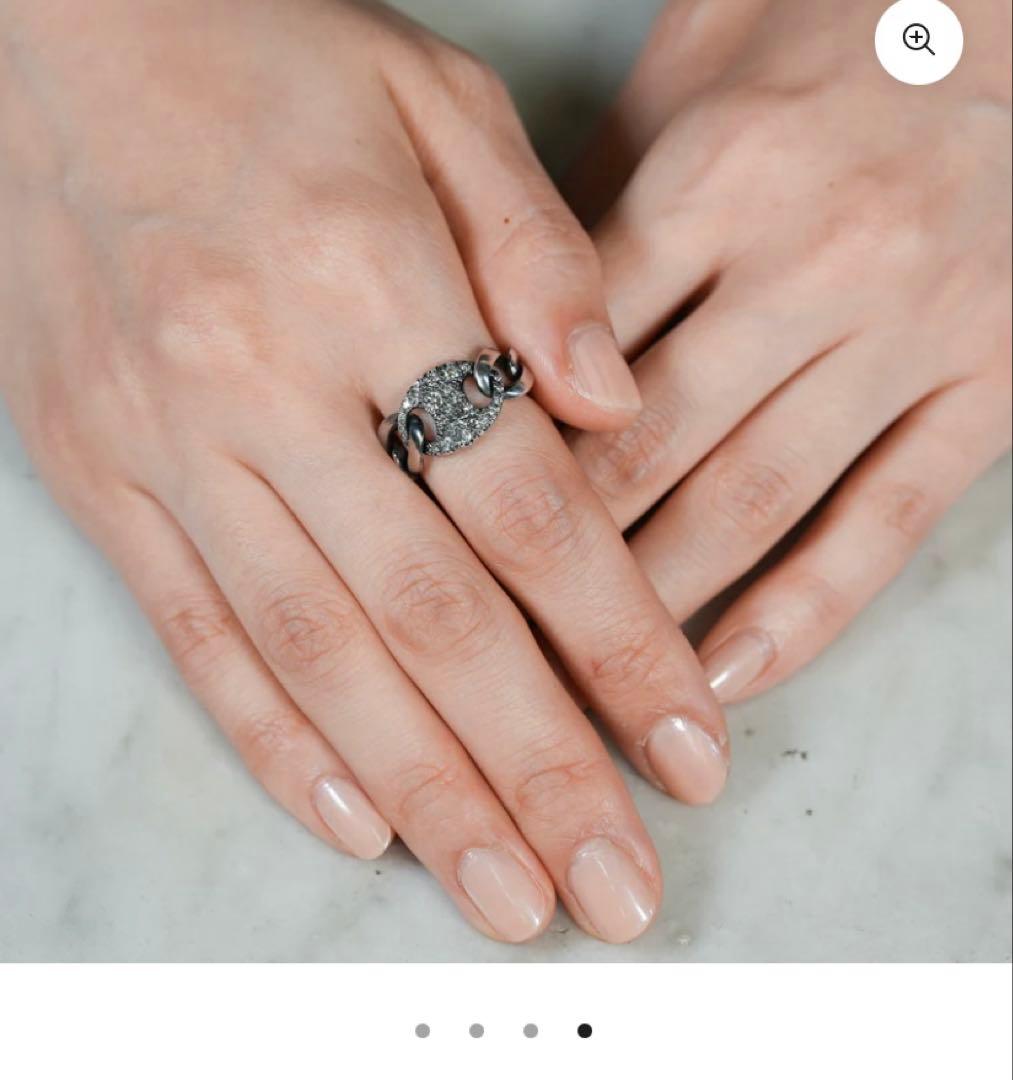 【hum】HUMETE PAVE RING (約9号)