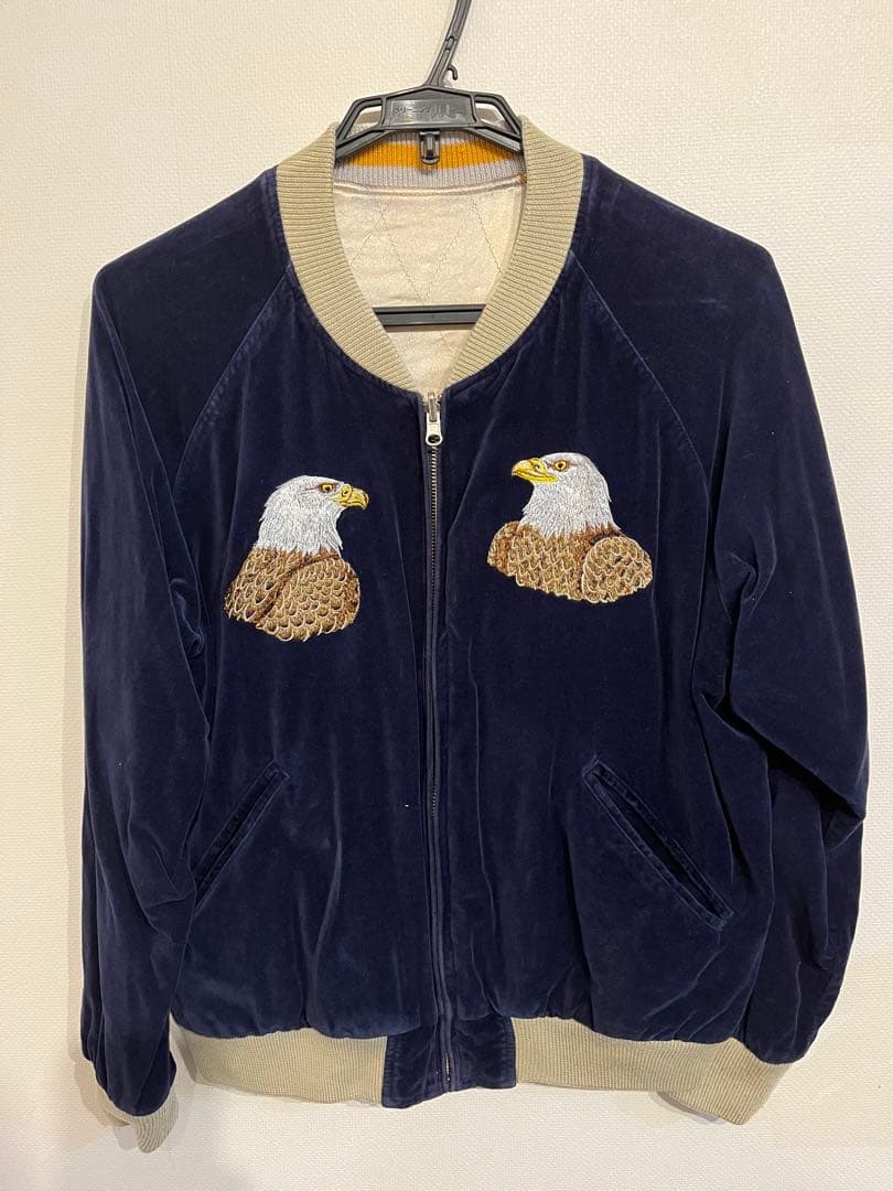 みにまむ。DENIME 鷲刺繍 Japan クリーニング済サイズ40