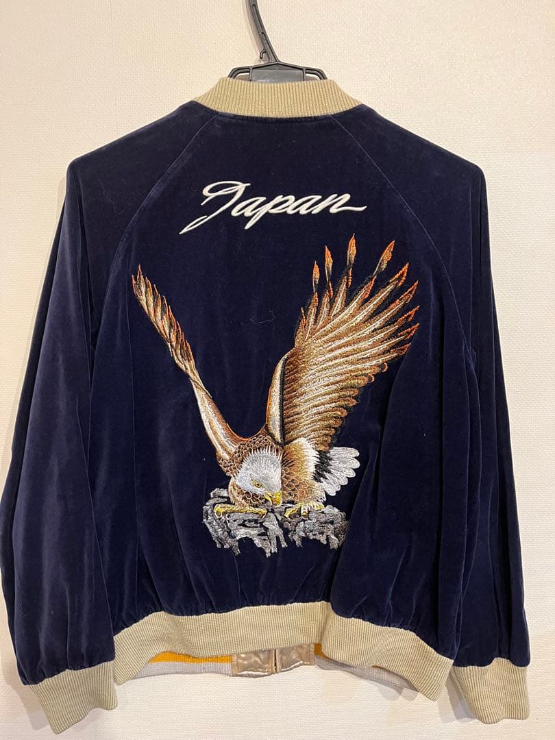 みにまむ。DENIME 鷲刺繍 Japan クリーニング済サイズ40