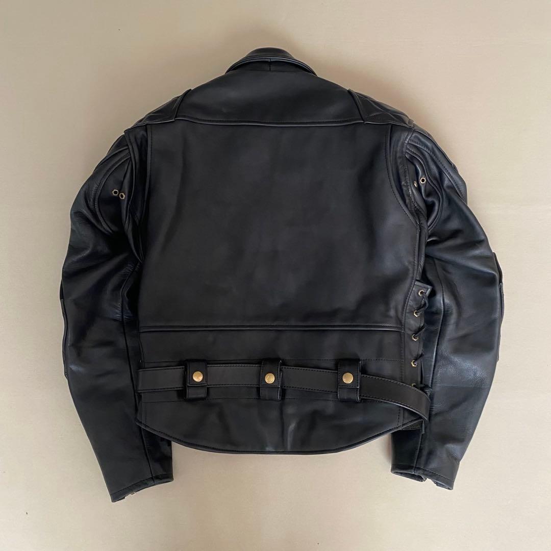 リナ KADOYA レザーライダースジャケット M
