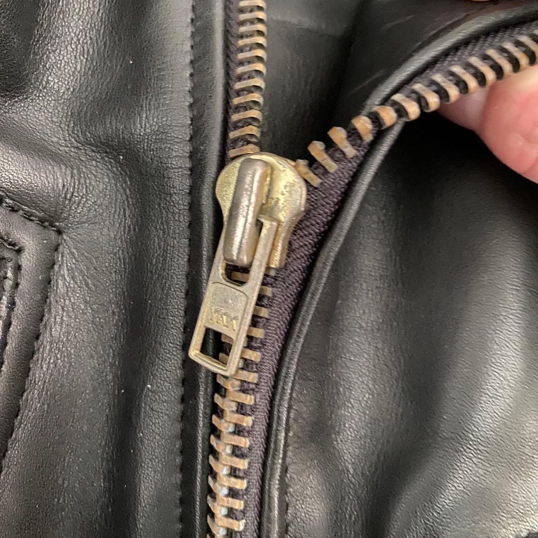 リナ KADOYA レザーライダースジャケット M