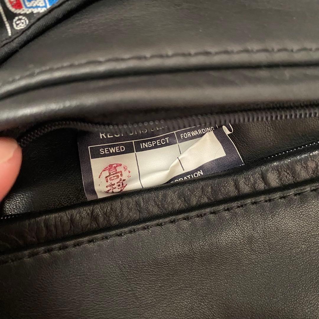 リナ KADOYA レザーライダースジャケット M