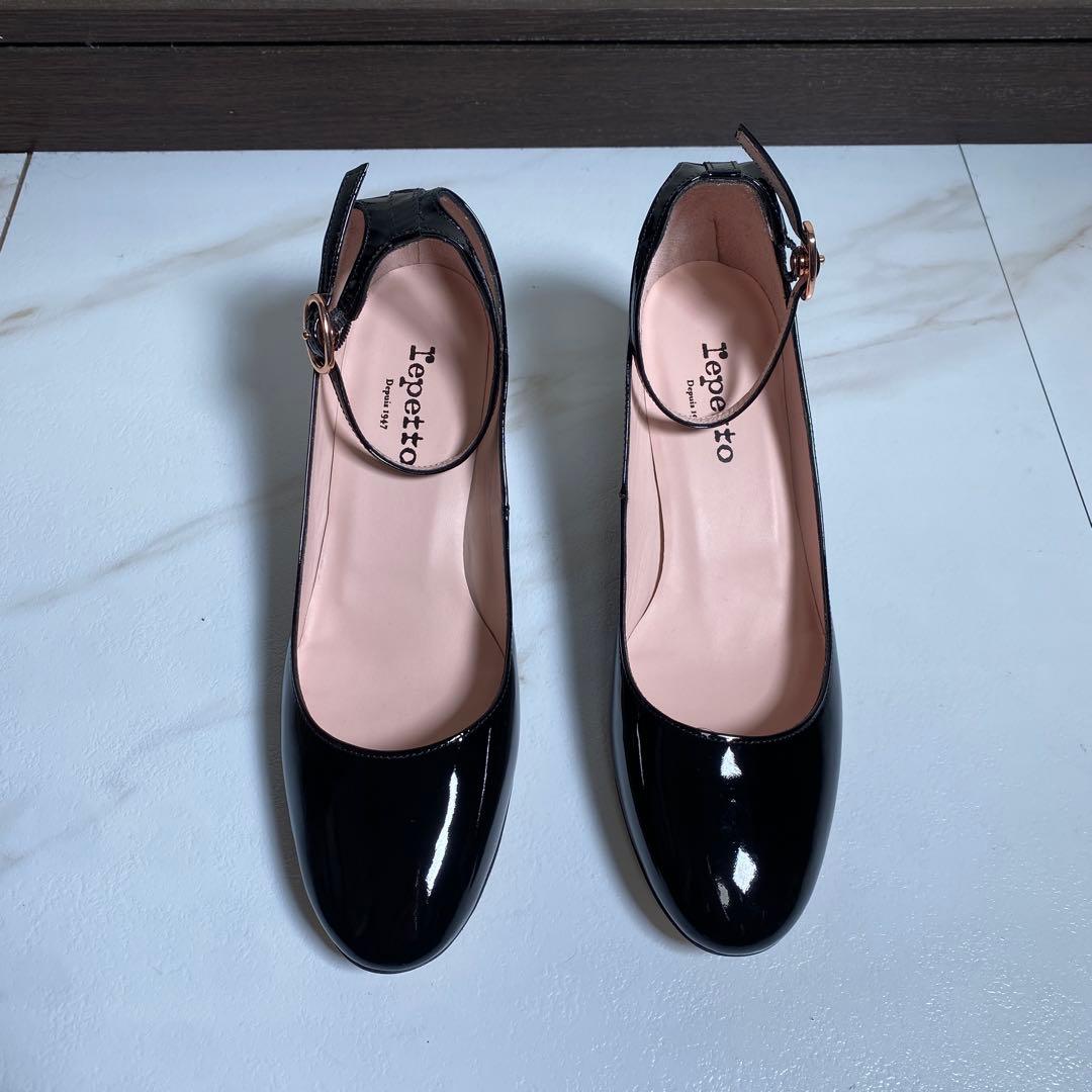 未使用品♡レペット エレクトラ エナメルストラップパンプス メリージェーン