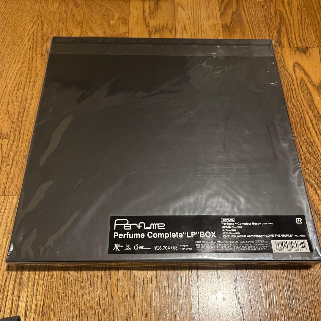 Perfume Complete”LP”BOX レコード