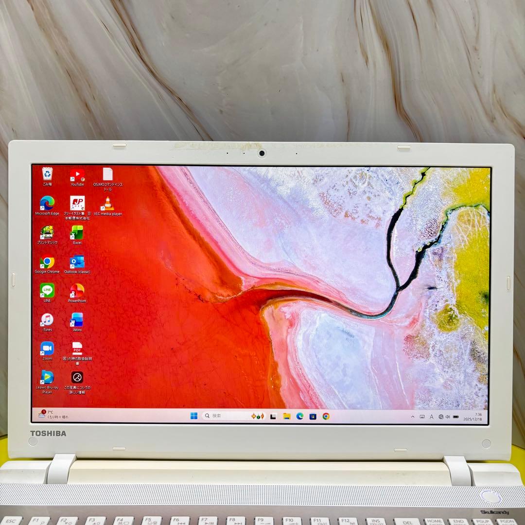 バッテリー◎新品爆速SSD✨windows11 カメラ付ノートパソコン✨オフィス