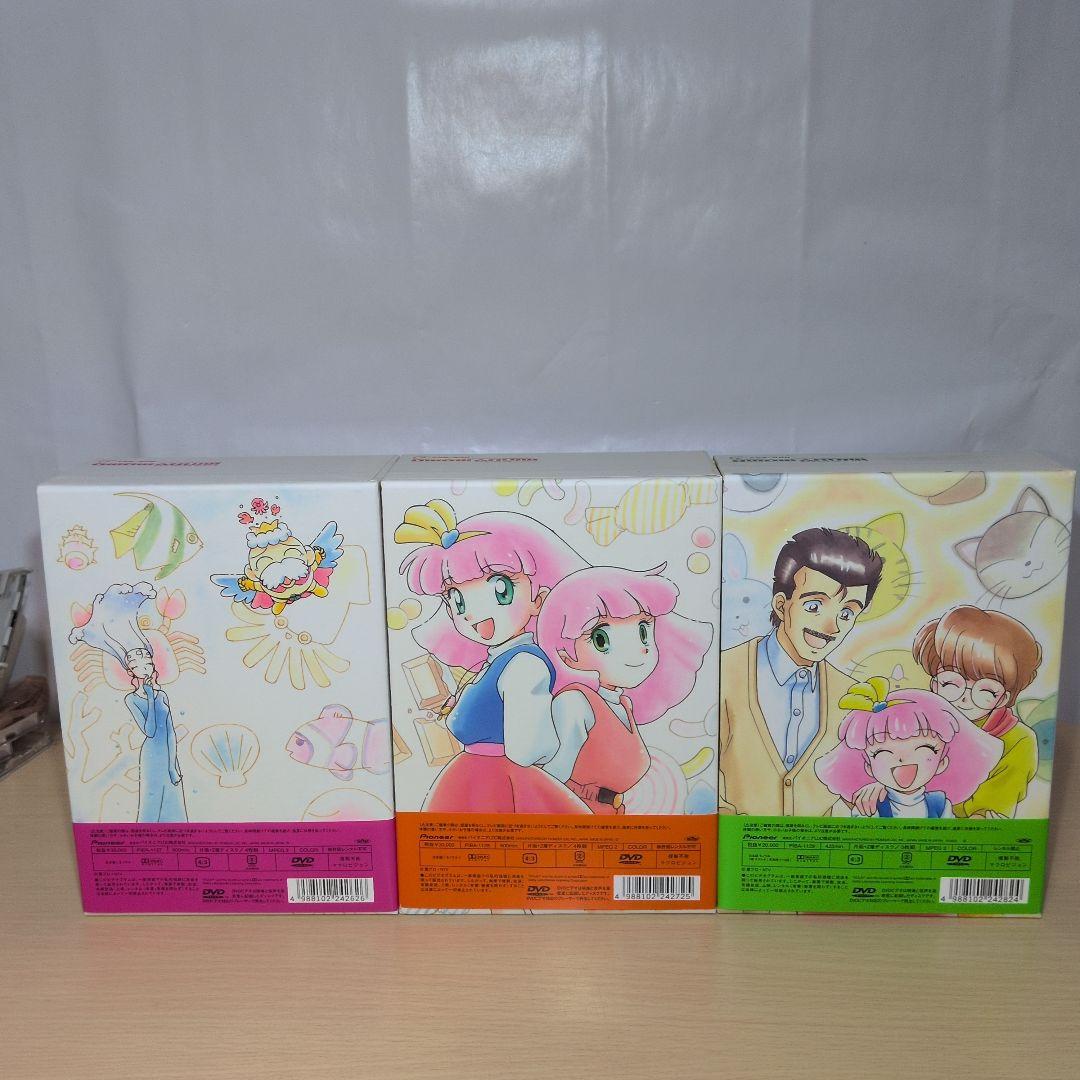 未開封 魔法のプリンセス ミンキーモモ DVD-BOX 1.2.3 全巻セット