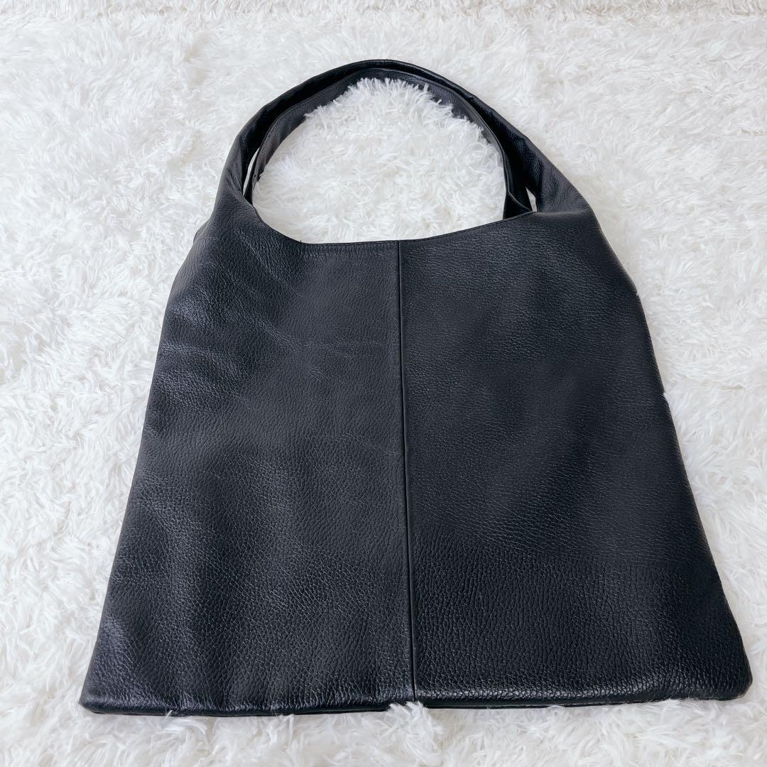 【極美品】 トートバッグ firsthand　本革 ブラック　肩掛け　撥水