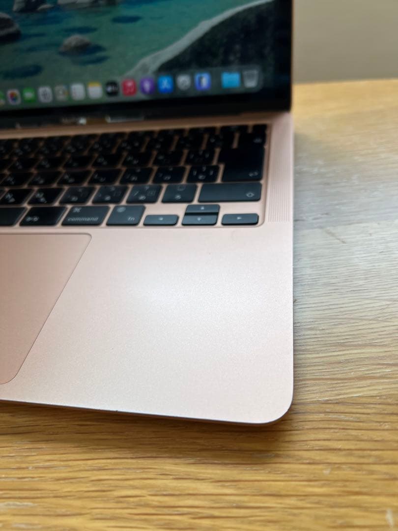 MacBook Air M1 2020 8GB ローズゴールド A2337 訳あ