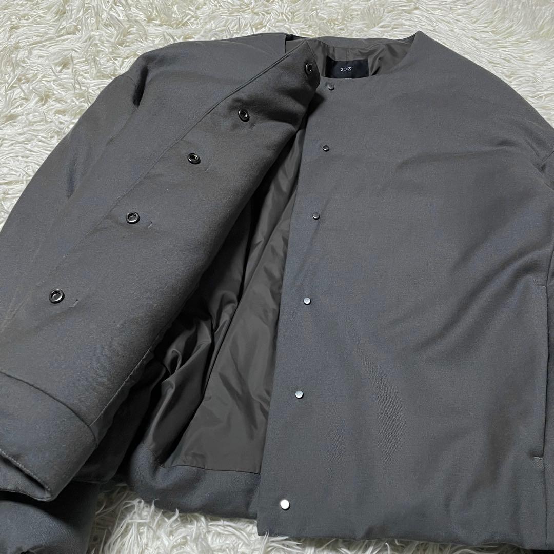 【MOKO※PR必須※】23区 ステッチレスサステナブルショートダウン