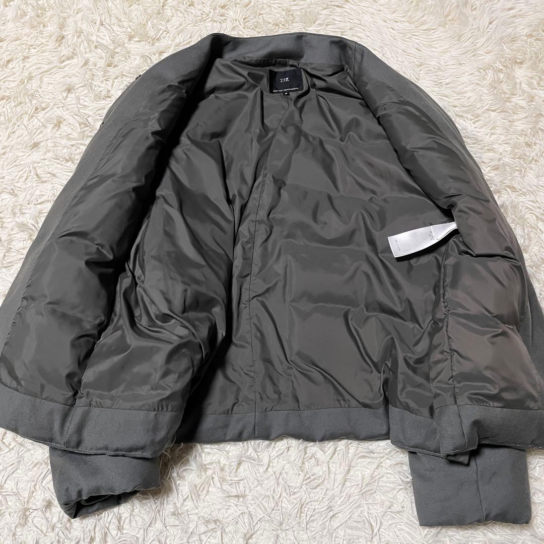 【MOKO※PR必須※】23区 ステッチレスサステナブルショートダウン