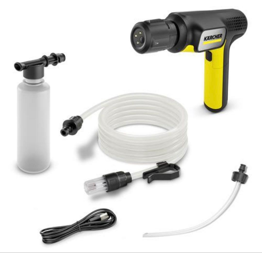 ケルヒャージャパン OC ハンディコンパクト モバイル高圧洗浄機 黒・黄