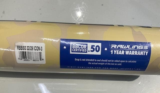 【Ahihi】　Rawlings ICON 硬式バット 32/29