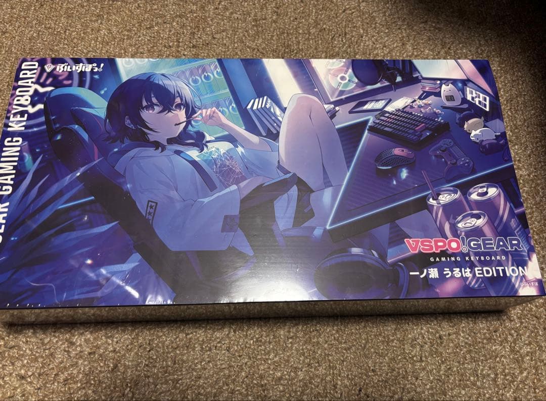 VSPOGEAR ゲーミングキーボード 一ノ瀬うるは EDITION