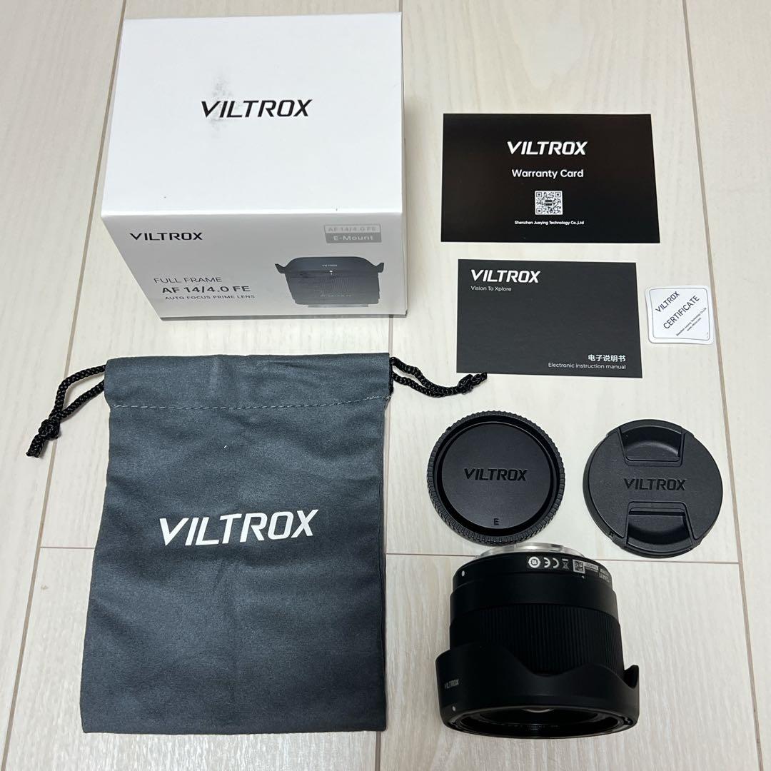 ★美品　VILTROX（ビルトロックス）AF 14mm F4 FE 単焦点レンズ